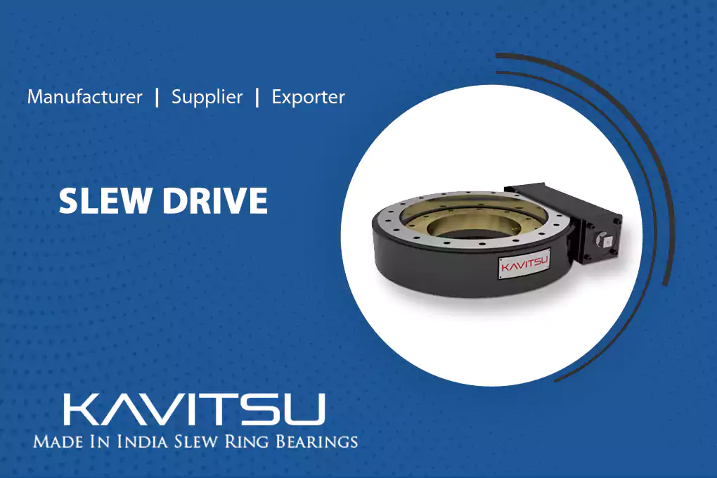 High-torque dual-axis slew drive for solar trackers - Kavitsu